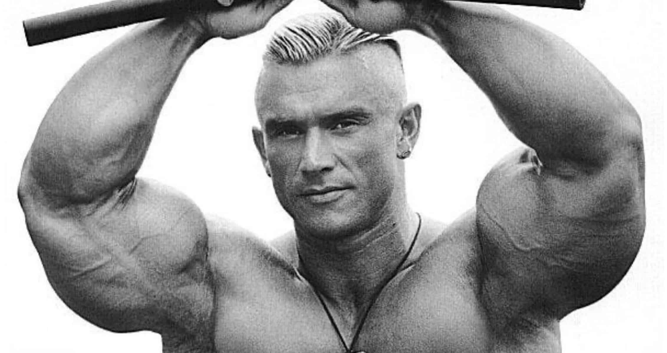 Lee priest best sale biceps size