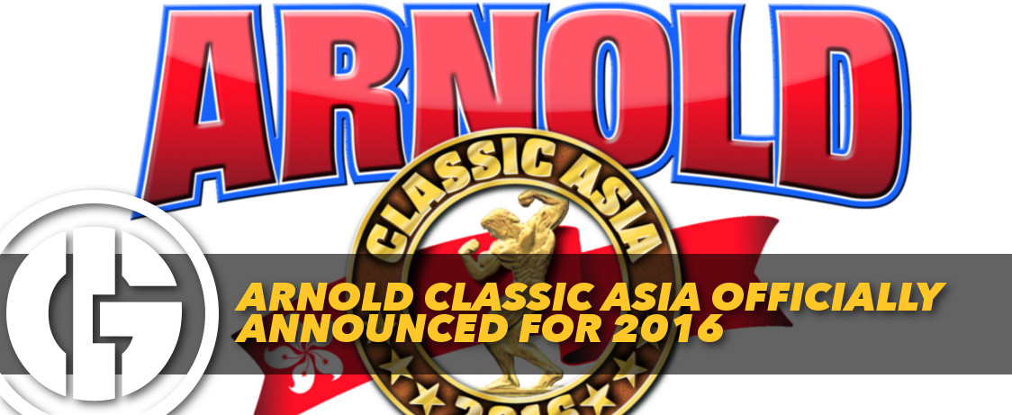 Generation Iron Arnold Classic Asia 2016