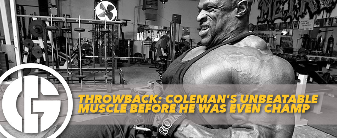 Generation Iron Ronnie Coleman Throwback