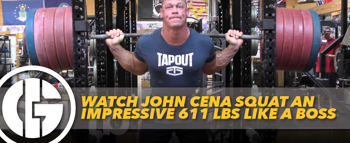 Generation Iron John Cena 611 Squat