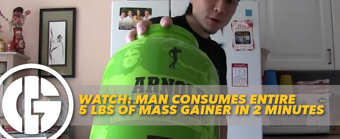 Generation Iron 5 lbs Mass Gainer 2 Minutes