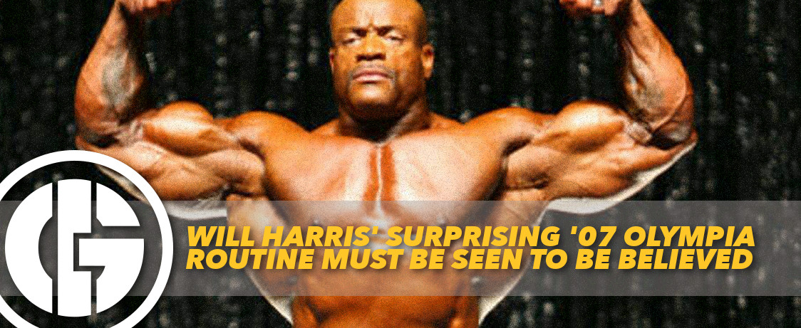 Big Will Harris' Surprising '07 Olympia Routine Must Be Seen To Be Believed