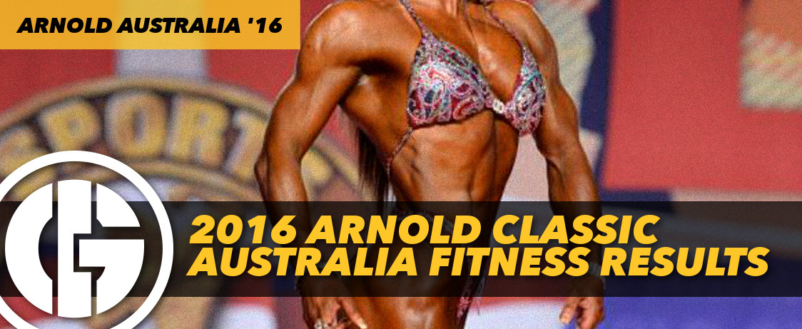 Generation Iron Arnold Classic Australia 2016 Fitness Results