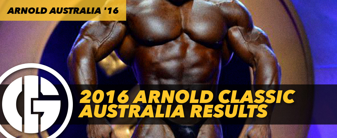 Generation Iron Arnold Classic Australia 2016 Results