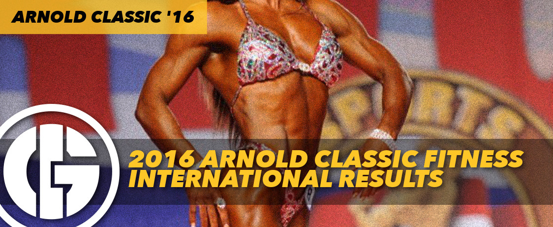 Generation Iron 2016 Arnold Classic Fitness Results