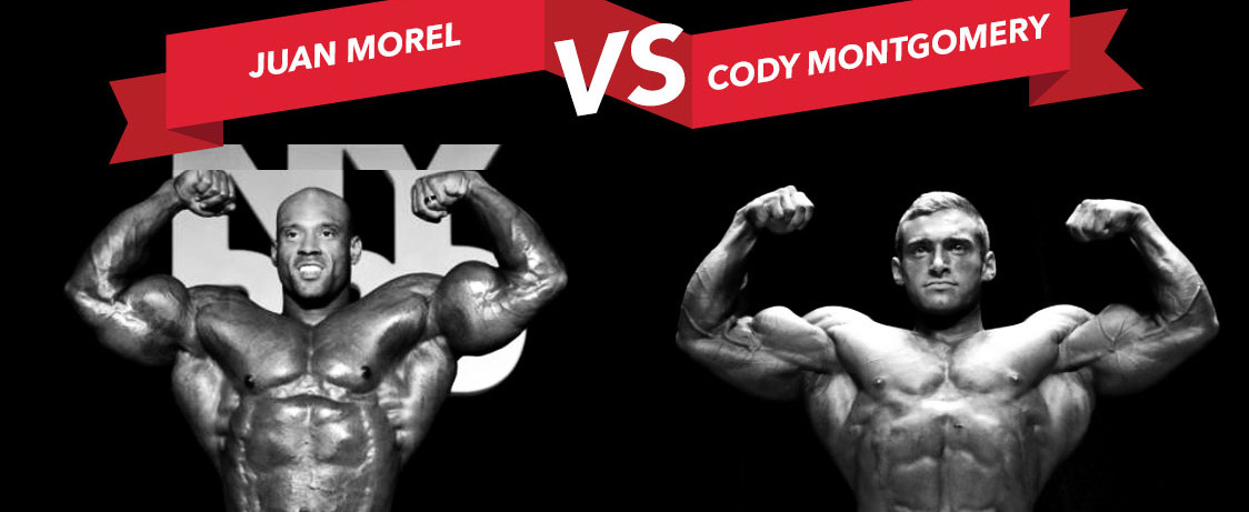 Generation Iron Arnold Classic 2016 Cody Montgomery vs Juan Morel