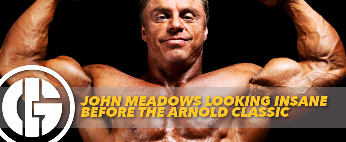 John Meadows Looking Insane Before The Arnold Classic Header