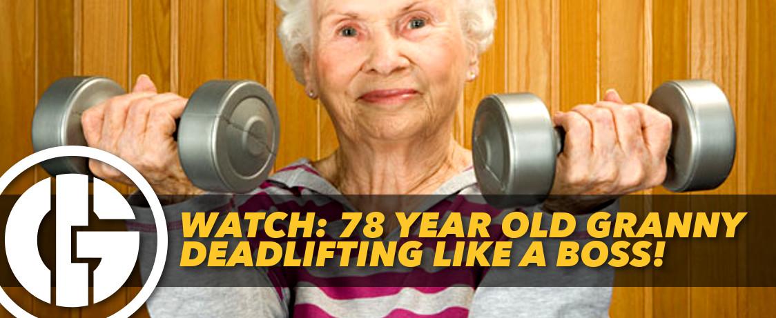 Generation Iron 78 Year Old Dead Lift