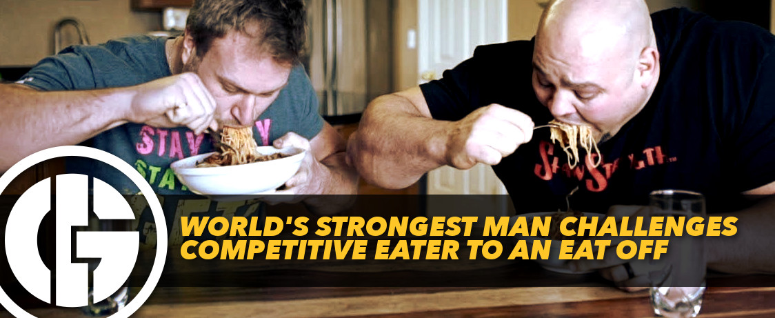 Generation Iron World's Strongest Man vs Competitive Eater