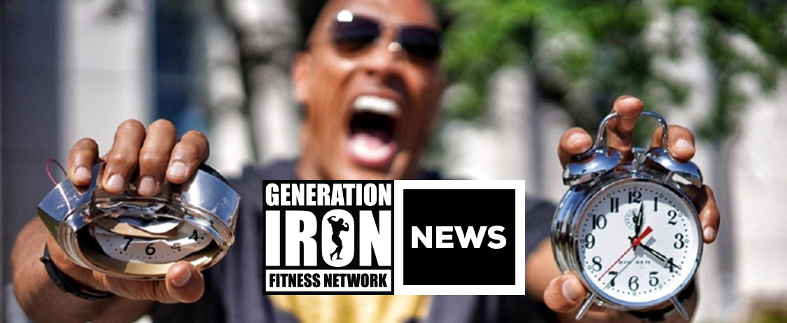 Generation Iron The Rock Clock GI News