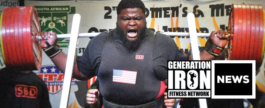 Ray Williams Raw Squat Record 966 lbs GI News Generation Iron