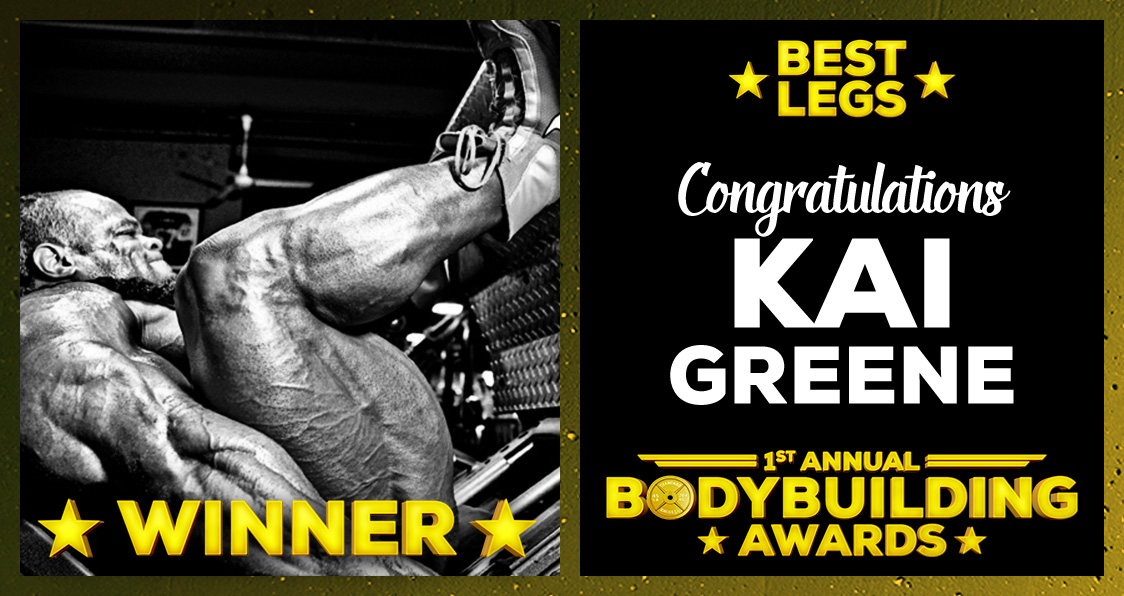 Best Legs 2016 Kai Greene Bodybuilding Awards Generation Iron
