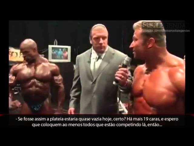 Vintage Footage Of Ronnie Coleman Beefing With Jay Cutler At The