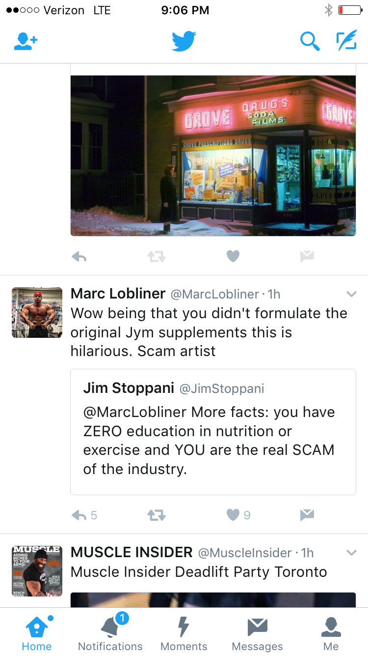 Marc Lobliner vs Jim Stoppani Generation Iron