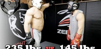 Bodybuilder vs Smaller Opponent Generation Iron