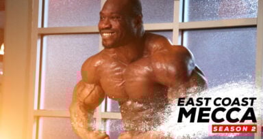 Latorya Watts Maxx Charles Posing East Coast Mecca Generation Iron