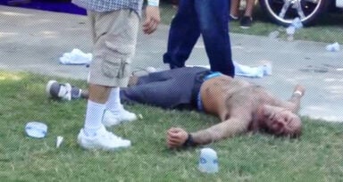 Guy KO'd With Kick to Face Generation Iron