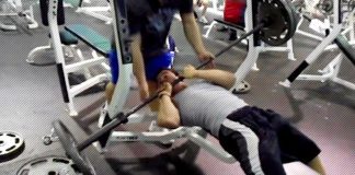 Bench Press Bar Dropped On Face Generation Iron