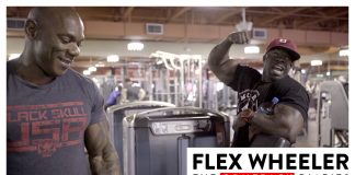 Flex Wheeler Comeback Diaries Training Legs With Kali Muscle Generation Iron