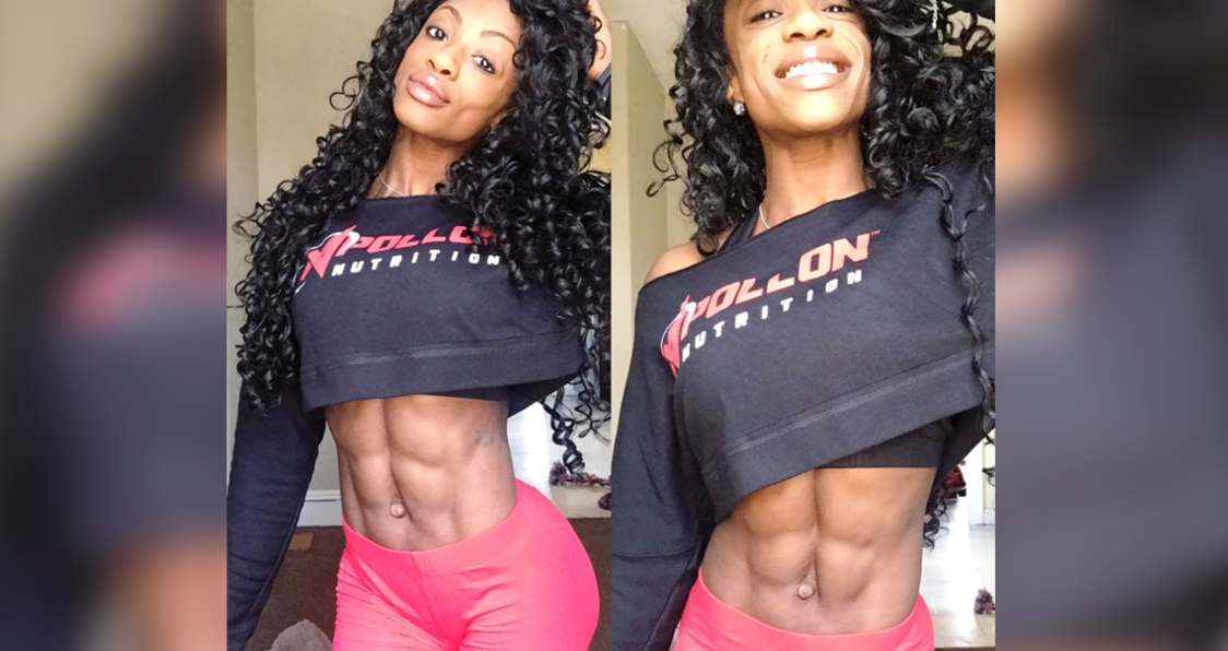 Shanique Grant who placed 2nd at women's physique Olympia says she is happy  and she won in her heart! #Repost from @therealfitnessbea