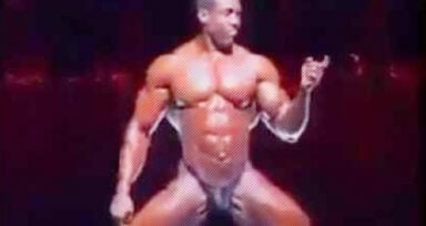 Bodybuilder Dance Posing Generation iron
