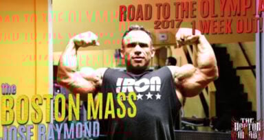 Jose Raymond Leg Day Training Olympia 2017 Generation Iron