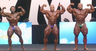 Olympia 2017 Men's Open Pre Judging Callouts Generation Iron