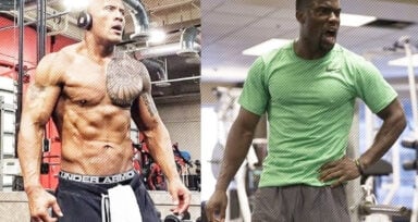 The Rock vs Kevin Hart Generation Iron