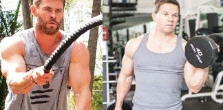 Chris Hemsworth Vs Mark Wahlberg Gym battle Generation Iron