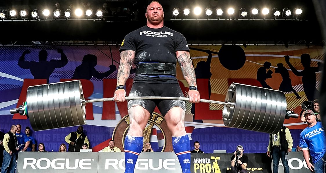 WATCH Hafthor Bjornsson Shatters World Record With 1041 Lbs Deadlift