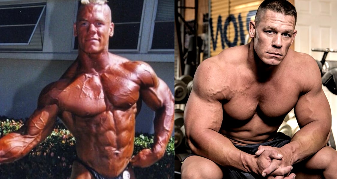 john cena before bodybuilding