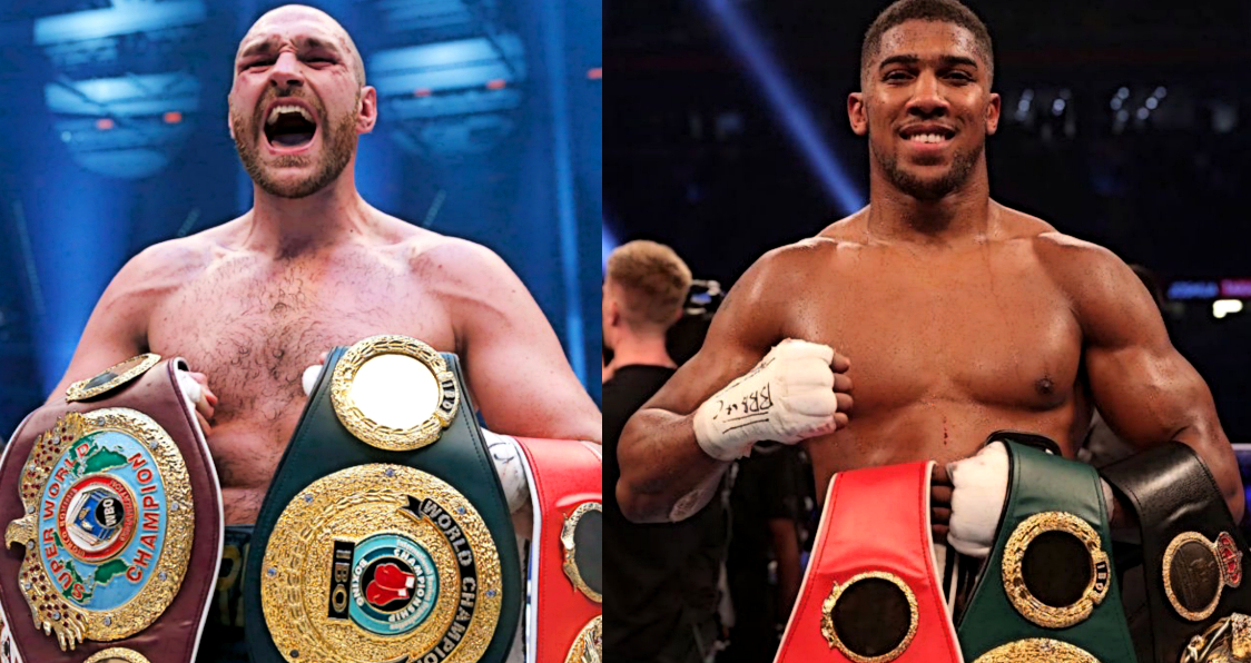 Tyson Fury Calls Out Anthony Joshua It S Going To Be An