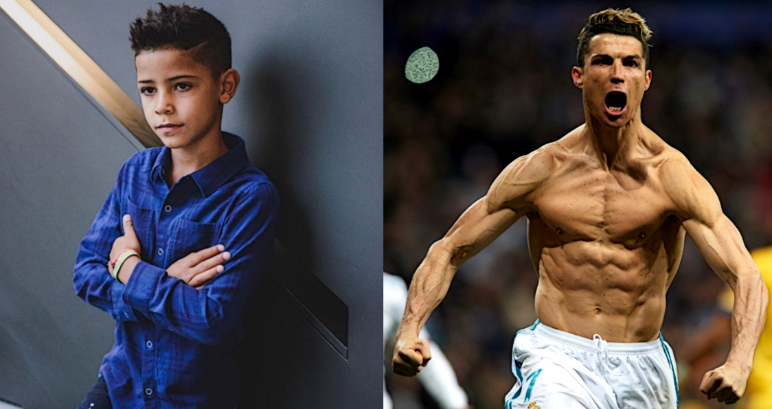 It Runs In The Family Cristiano Ronaldo Jr. Is Looking Muscular and