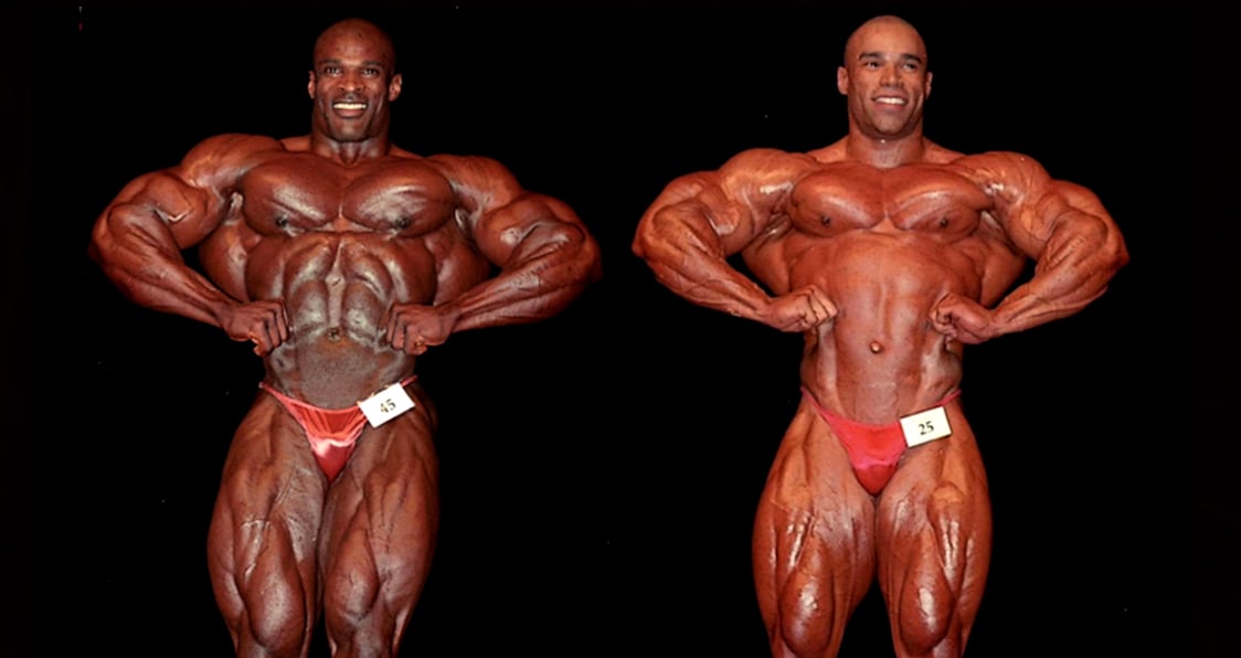 Kevin Levrone and Ronnie Coleman