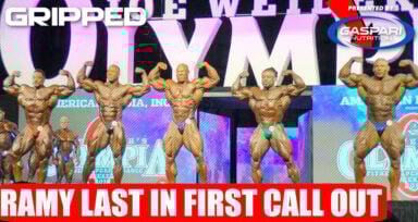 Olympia 2018 Posing And First callout Generation Iron