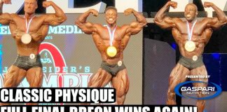 Olympia 2018 Classic Physique Finals Replay Generation Iron