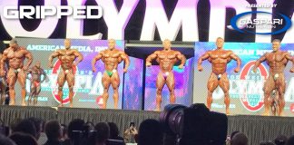 Olympia 2018 Men's 212 Callouts Pre Judging Generation Iron
