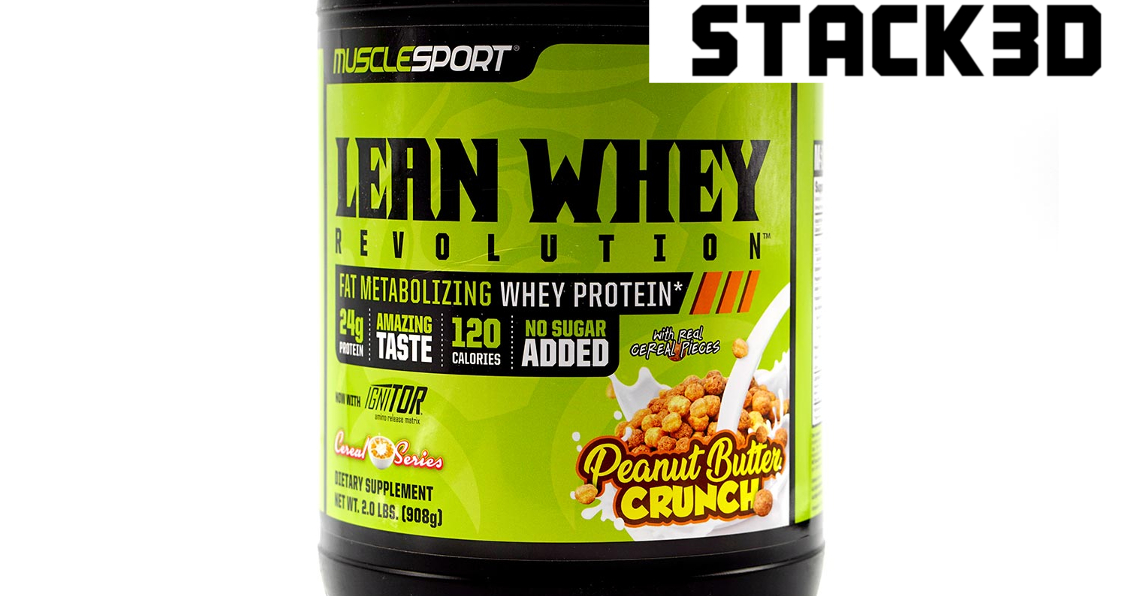 Stack3d Supplement Review Peanut Butter Crunch Protein Powder Generation Iron Fitness 9780