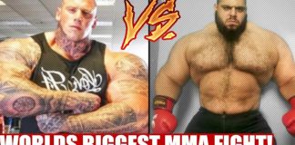 Martyn Ford vs Iranian Hulk MMA Generation Iron