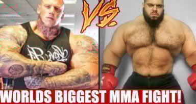 Martyn Ford vs Iranian Hulk MMA Generation Iron
