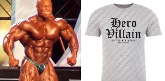 Phil Heath Hero Villain Shirt Generation Iron