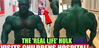 Bodybuilder The Hulk Children's Hospital Generation Iron