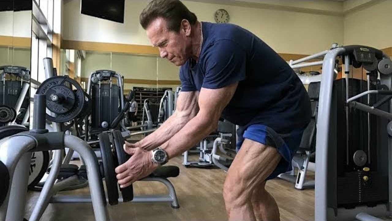 WATCH Arnold Schwarzenegger Still Training Hard At 71