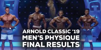 Arnold Classic 2019 Men's Physique Results Generation Iron