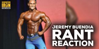 Jeremy Buendia Men's Physique Rant Reaction Generation Iron