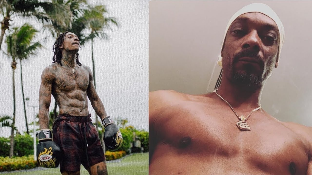 WATCH: Wiz Khalifa Vs Snoop Dogg In This Workout Comparison Video.
