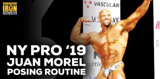 Juan Morel New York Pro 2019 Posing Routine Generation Iron