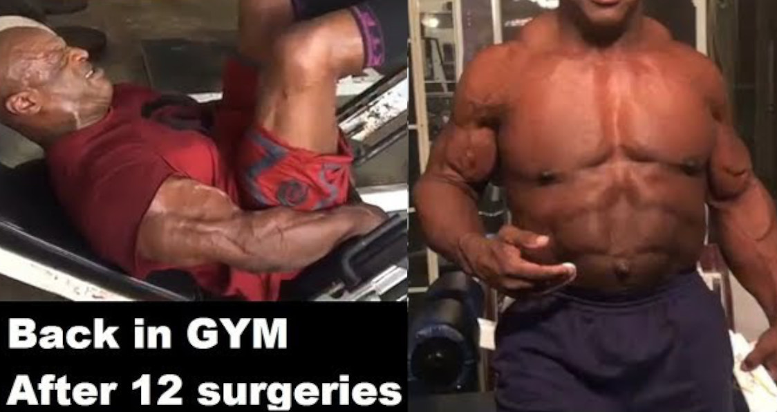 Watch Despite All Odds Ronnie Coleman Is Back In The Gym Again