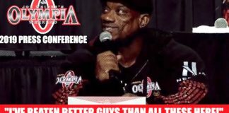 Dexter Jackson Olympia 2019 Press Conference
