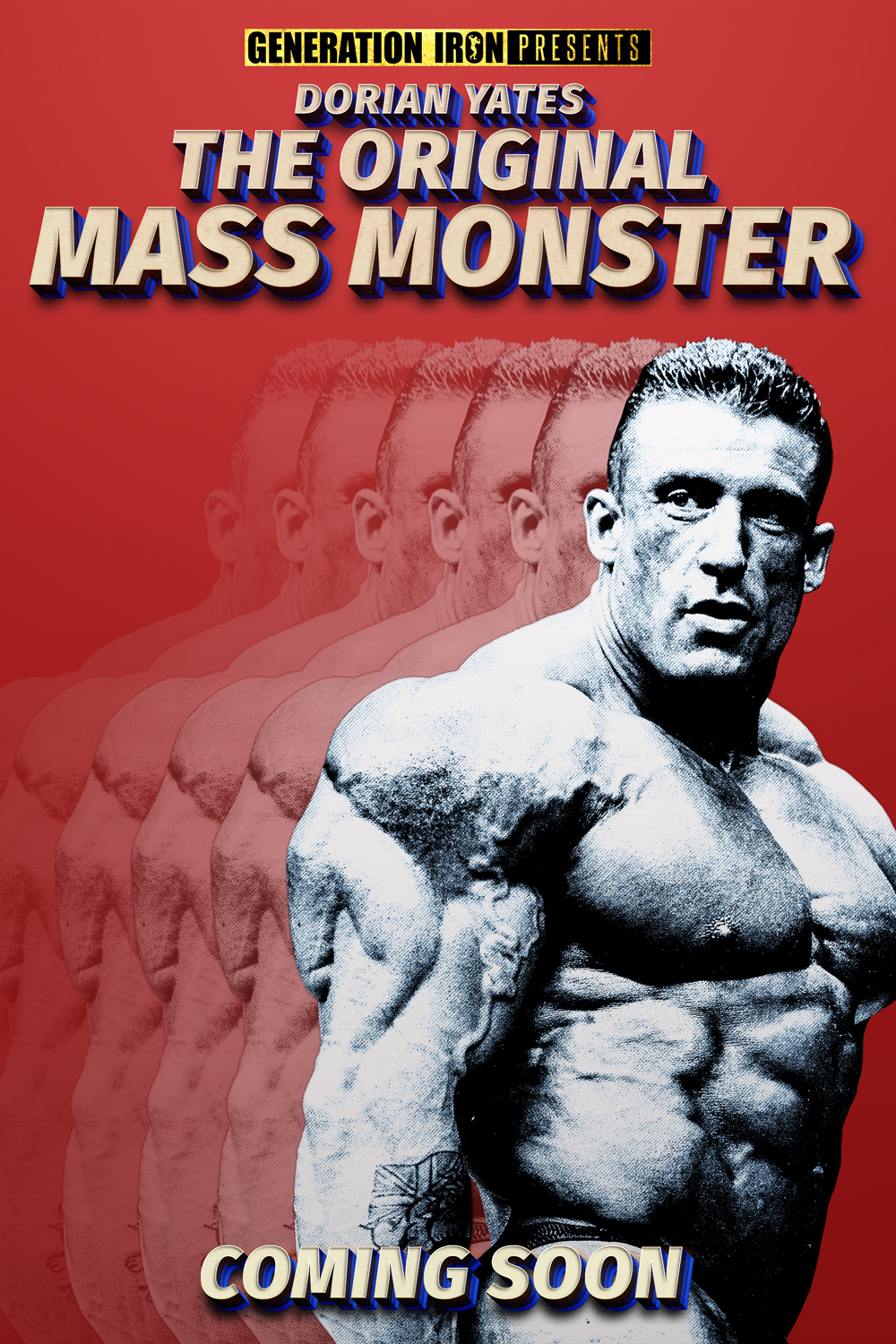 Dorian Yates Original Mass Monster Poster Generation Iron